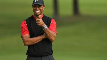 It Looks Like Tiger Woods Is Doing Major Work On His Backyard Practice Facility During His Recovery