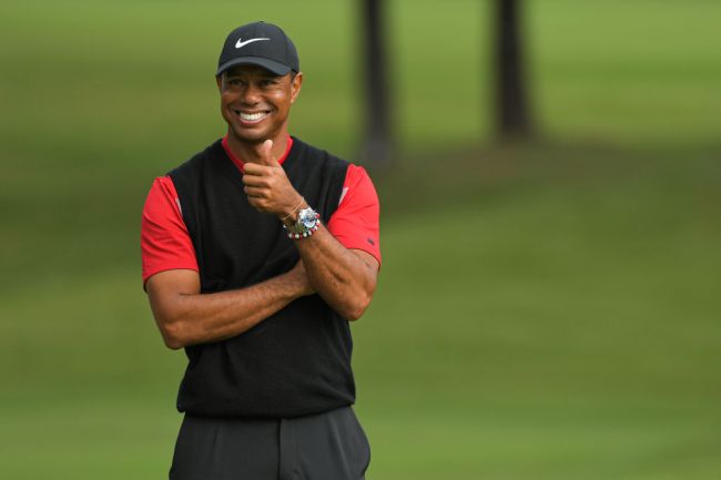tiger woods backyard practice facility