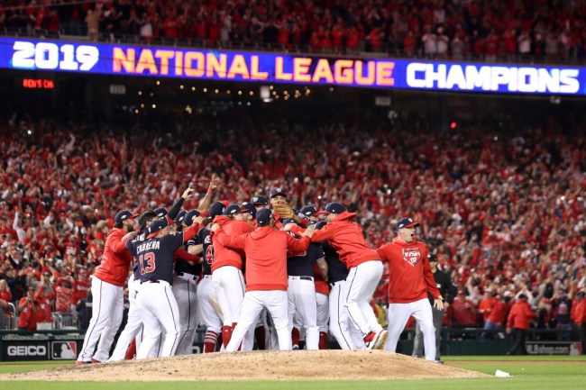 Bandwagon sports fan admits he only became a Washington Nationals fan after they won the National League Championship and punched their ticket to the World Series.