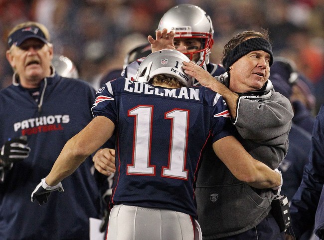 julian edelman belichick naked hot tub