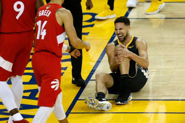 klay thompson missing entire season acl