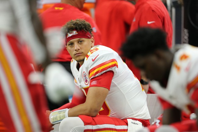 Patrick Mahomes explains why he looked back at the ref during a scrambling play against the Colts