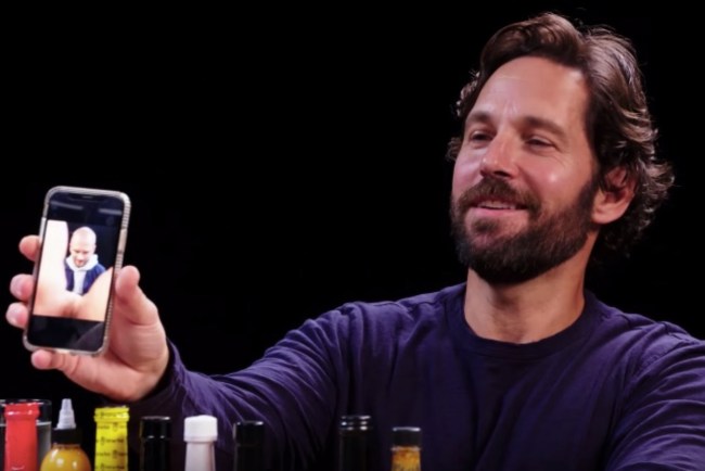 Paul Rudd Hot Ones Challenge