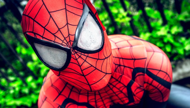 People In Spider-Man Costumes Invaded University Of North Carolina Library