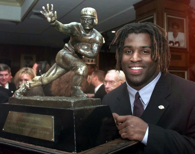 Ricky Williams' 1998 Heisman Trophy is up for auction and could fetch a record $500,000