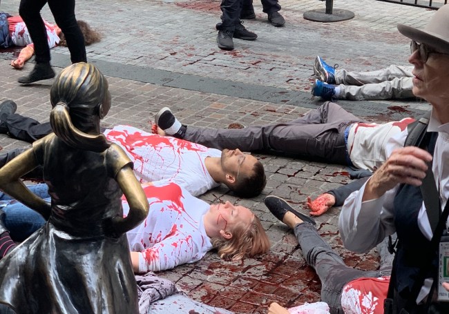 extinction rebellion protest new york stock exchange