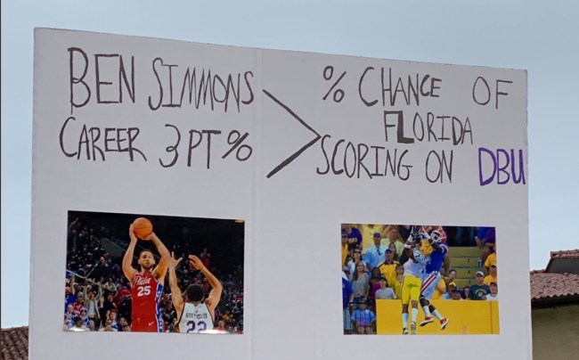 best college gameday signs lsu florida
