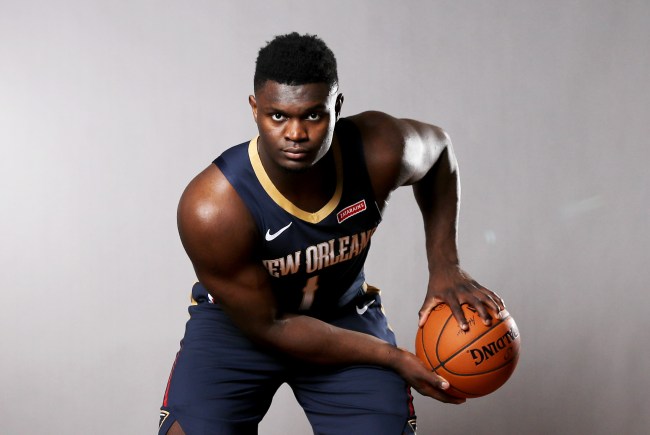 Zion Williamson jokes about how bad his rating is in NBA2k20, saying he's too slow