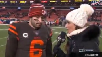 Baker Mayfield Blasts Myles Garrett During Postgame Interview For Swinging Helmet At Mason Rudolph’s Head