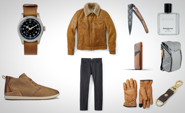 best leather everyday carry gear for men