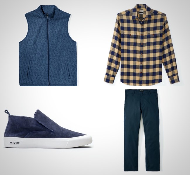 everyday carry essentials shades of blue