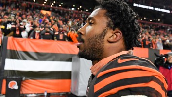 Rob Gronkowski Explains Why He Can Sympathize With Myles Garrett For Nearly Decapitating Mason Rudolph