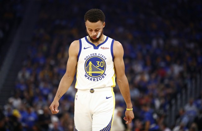 steph curry crying klay thompson injury news