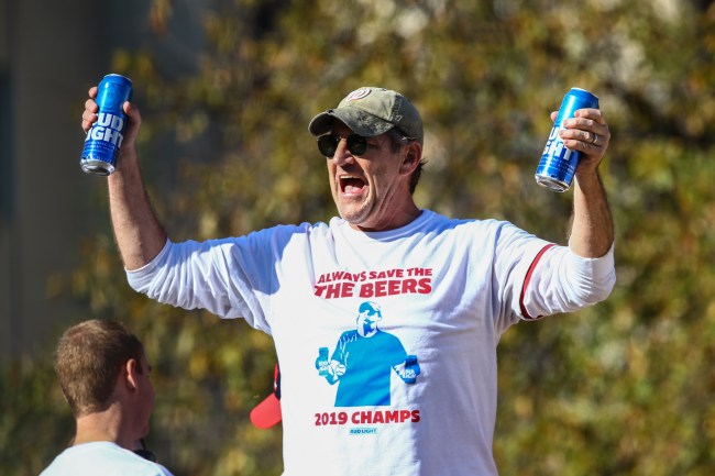 Jeff Adams Bud Light Beer Guy Nationals Fan World Series Game 5