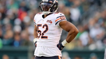 Khalil Mack Reportedly Went To Cruel And Unusual Lengths To Stiff Kids Out Of Halloween Candy