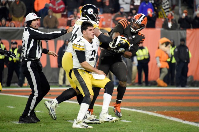 mason rudolph fined myles garrett incident