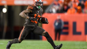 Odell Beckham Jr. Has A Solid Reason For Why He Had The Wrong Color Cleats During Browns-Broncos Game