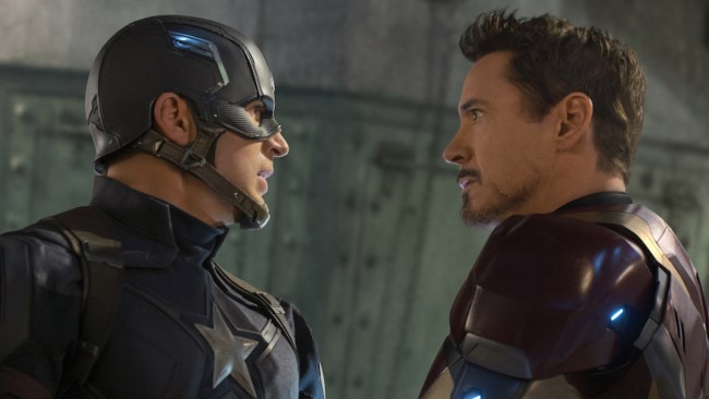 iron man captain america