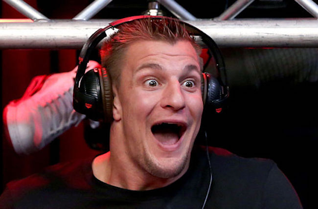rob gronkowski super bowl party announcement
