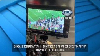 Fox’s Jay Glazer Releases Video Of Patriots Staffer Clearly Filming The Bengals Sideline And Being Confronted By Security