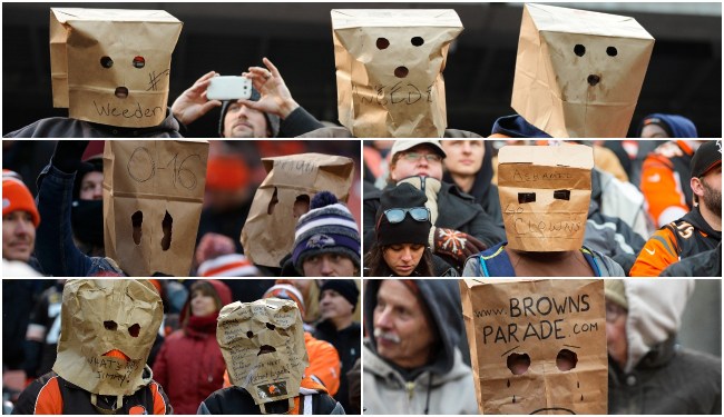 browns fans bags