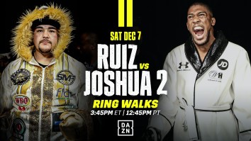 How To Watch The Epic Rematch Between Andy Ruiz Jr. Vs. Anthony Joshua