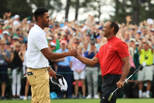 tony finau tiger woods story the masters