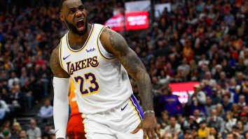 Utah Jazz Announcers Were Furious With LeBron James For Disrespectful Celebration In Blowout Win