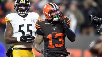 Odell Beckham Jr. Reportedly Told Pittsburgh Steelers Players To ‘Come Get Me’ During Game