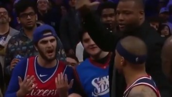 Isaiah Thomas Ejected For Going Into Stands And Confronting Fan Who Called Him A ‘B*****, The Fan Apologized And Said He Just Wanted A Free Frosty
