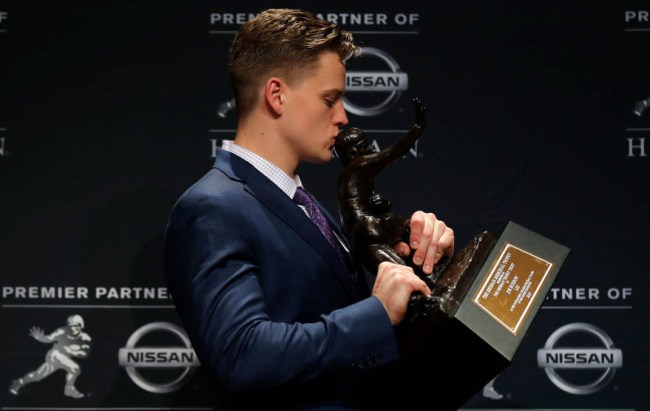 joe burrow heisman bet Colton Moore