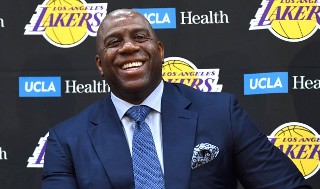 Magic Johnson Says The Lakers Recent Success Is Largely Due To Him