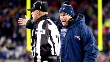 Referees Only Moved The Ball Back 5 Yards On A Chiefs 10-Yard Penalty During Sunday’s Game Versus The Patriots