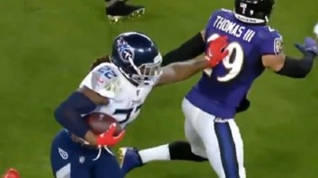 Chiefs’ Frank Clark Is Latest Player To Talk Trash About Being Able To Stop Derrick Henry Which Doesn’t Seem Like A Good Idea