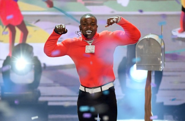 Rapper DaBaby seen on video assaulting a hotel employee in Beverly Hills.