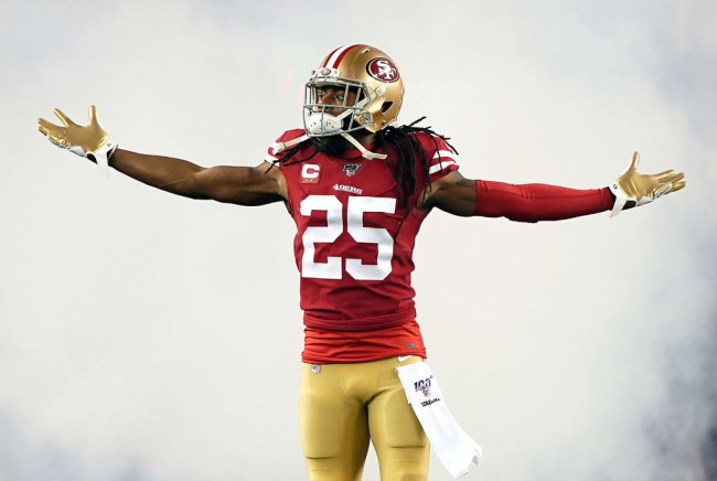 Richard Sherman is asked if he will go to the White House to visit President Donald Trump if the San Francisco 49ers win the Super Bowl and he says, no.