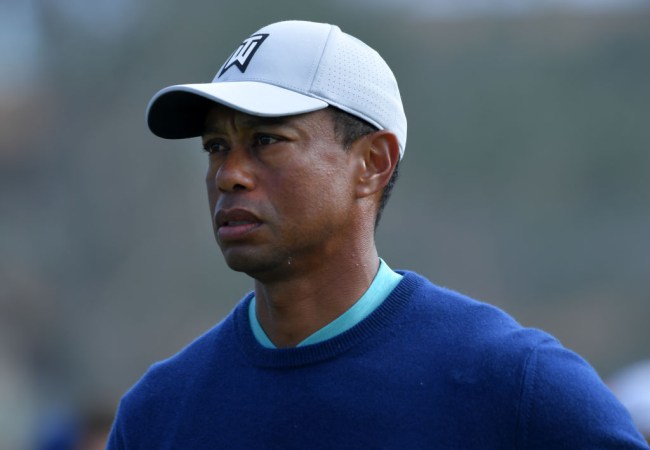 tiger woods approach shot