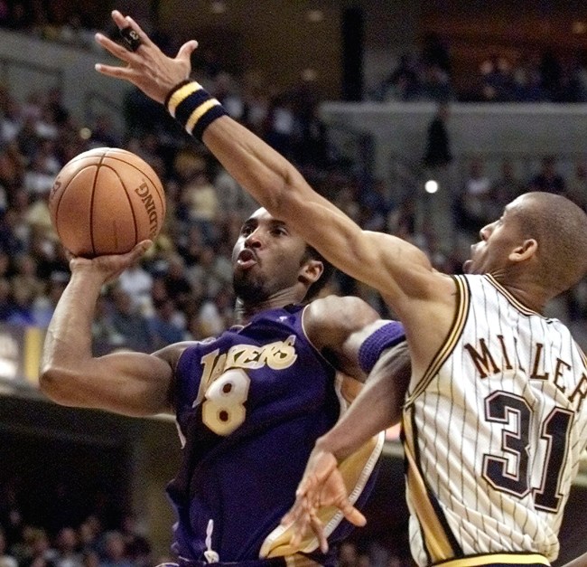 Reggie Miller tells the story of how a 17-year-old Kobe Bryant idolized Michael Jordan so much that he wanted his own nickname to be Caramel Cat.
