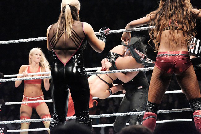 Natalie Marie Coyle, former WWE wrestling star Eva Marie, claims she was barred from entering the Qantas Airways business lounge at Australia's Melbourne Airport because of her inappropriate athletic outfit.
