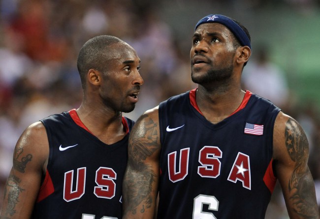 BBC uses footage of LeBron James during a news report about Kobe Bryant's death.