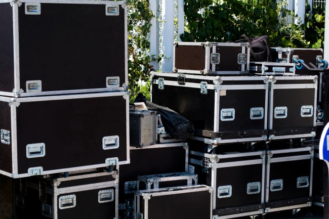 concert equipment box