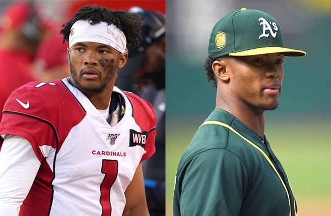 kyler murray nfl mlb same time