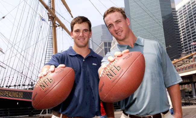 Peyton Manning On Why He Couldnt Be In The Broadcast Booth With Eli