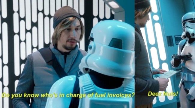 undercover boss kylo ren