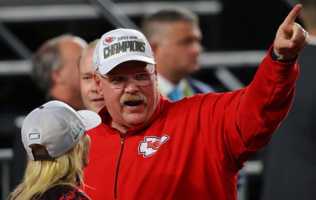 andy reid super bowl trophy wfe