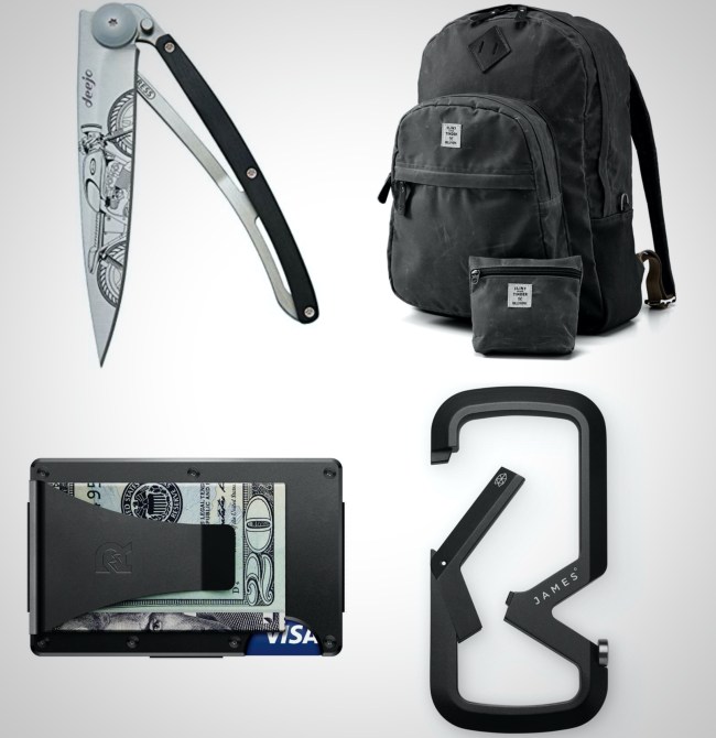 best everyday carry items in shades of black