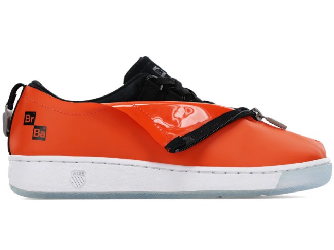 Breaking Bad Sneakers from K-Swiss including Recreational Vehicle, Cooking and Cleaning shoes.
