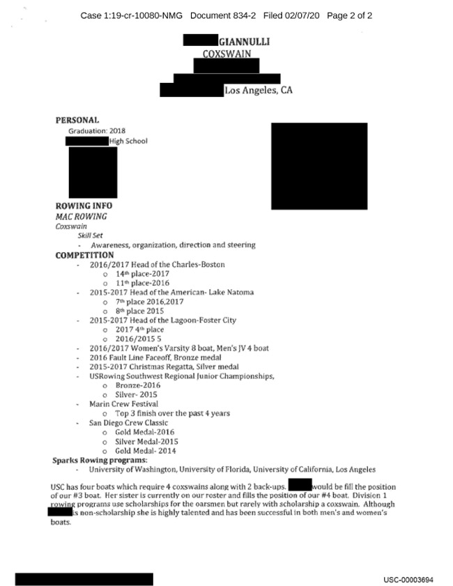 Fake Resume Lori Loughlins Daughter Allegedly Used Into USC