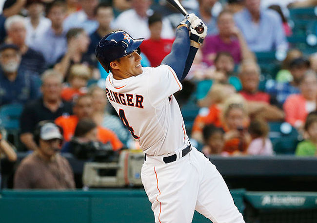 george springer booed whiffs on pitch
