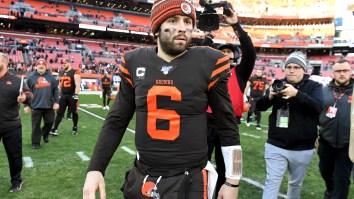 Baker Mayfield’s Alleged Mistress Does Radio Interview And Claims They Once Hooked Up Behind A Cheesecake Factory A Month After He Got Married